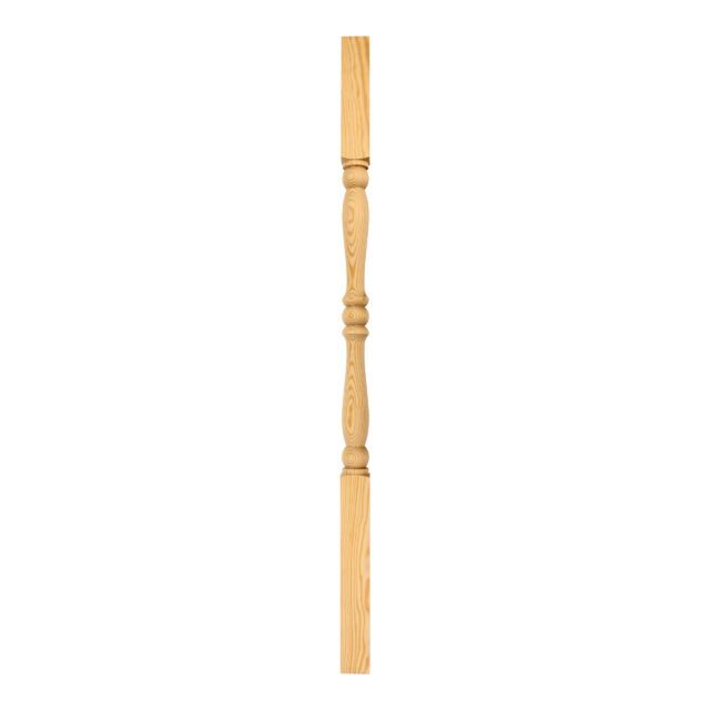 117 Hardwood Ave Hornchurch RM112NZ - Wooden staircase spindle.