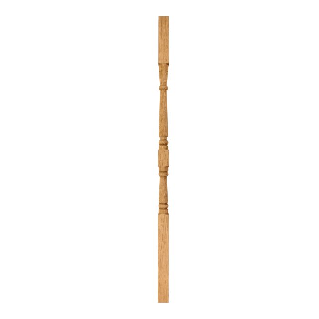 AW Oak-London Turned-35mm x 900 - Wooden staircase spindle.