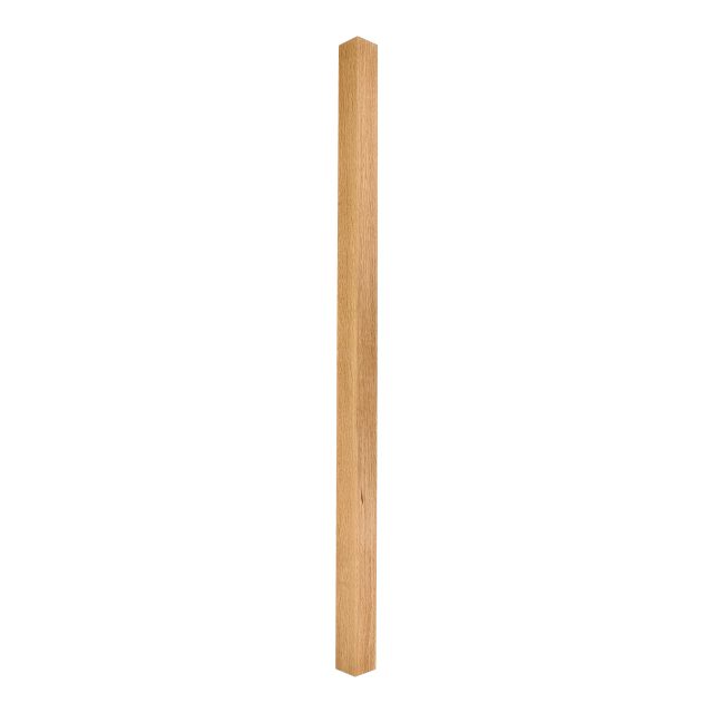 AW Oak-Square-41mm x 900 - Wooden staircase spindle.
