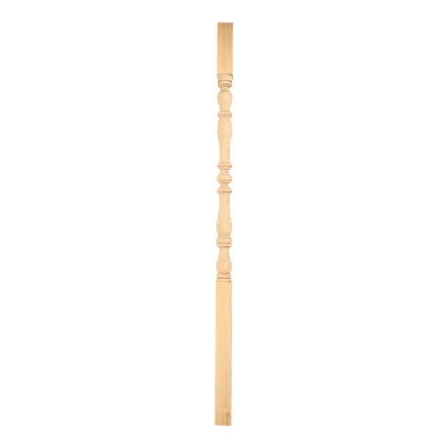 Hillcrest Road London-E182JL - Wooden staircase spindle.