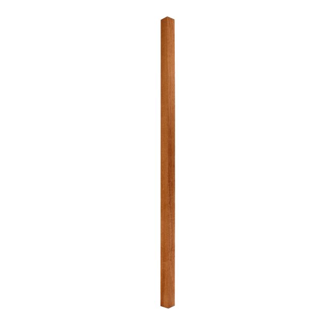 Mahogany-Square-32mm x 900 - Wooden staircase spindle.