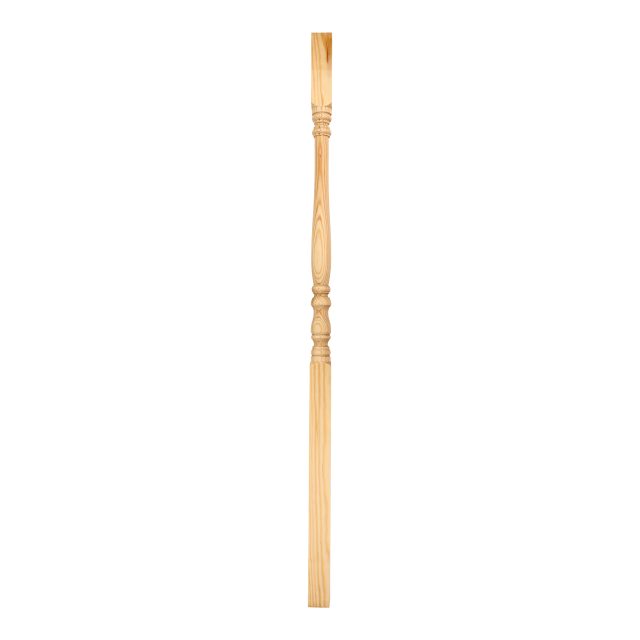 Pine-No 2-Colonial-41mm x 1100 - Wooden staircase spindle.