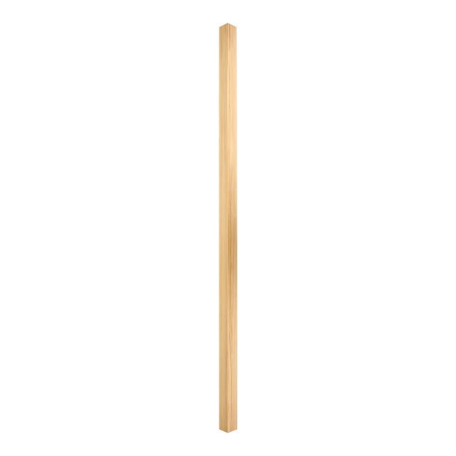 Pine-Square-35mm x 1100 - Wooden staircase spindle.