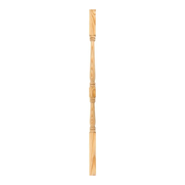 Windermere Road London W54TJ - Wooden staircase spindle.