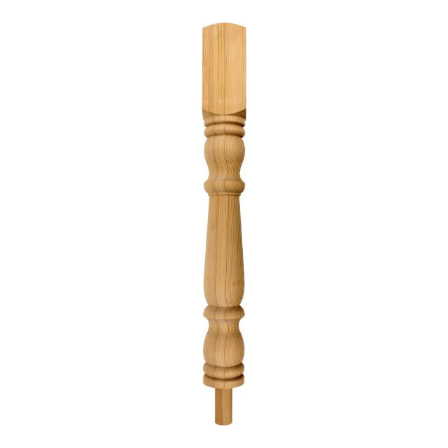 94mm-Pine-Tulip Turned-No Cap