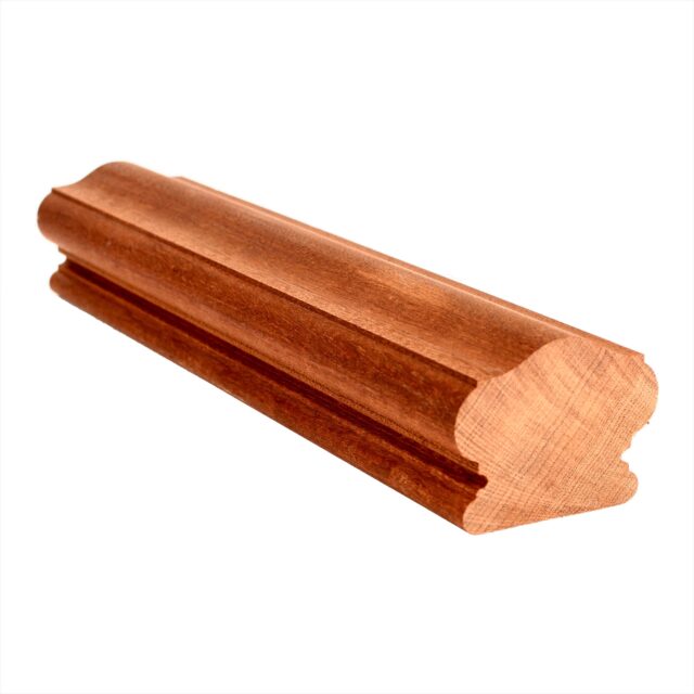 Mahogany-Frogsback Large-No Groove-per 1.2m length