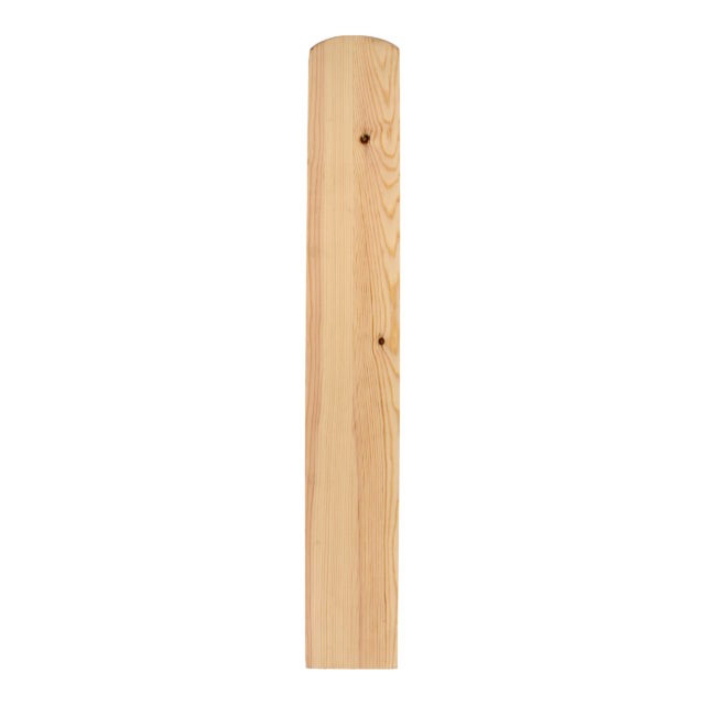 118mm-Pine-Half Newel Base