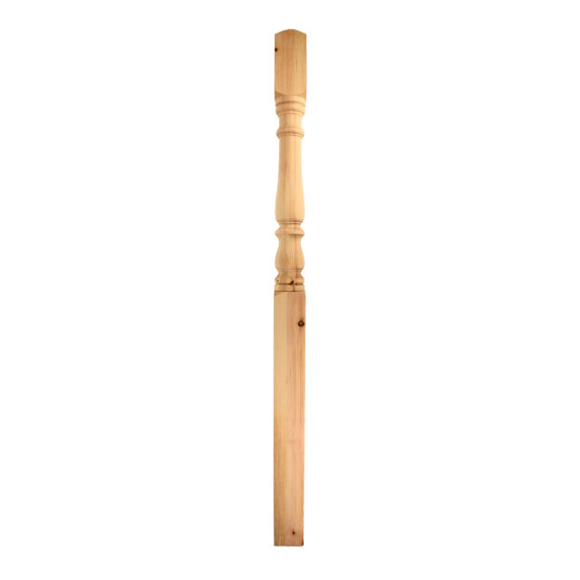 94mm-Pine-Colonial Turned-No Cap-Half