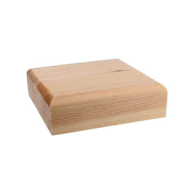 The Dingle Uxbridge-UB100DH - Matching wooden newel post cap for staircase.