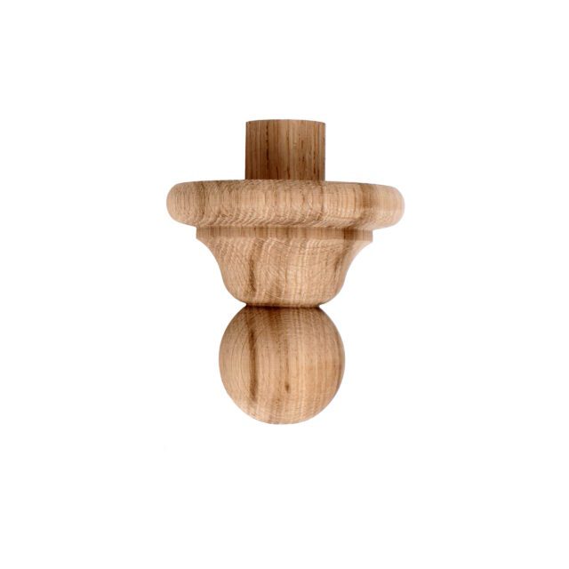 118mm american White Oak Hanging Drop