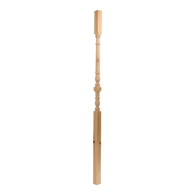 Dundonald Road London-NW103HP - Matching wooden turned spindle for staircase.