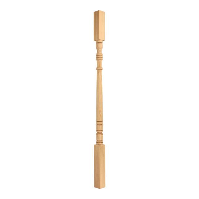Eastwood Road London-E181BN - Matching wooden turned spindle for staircase.