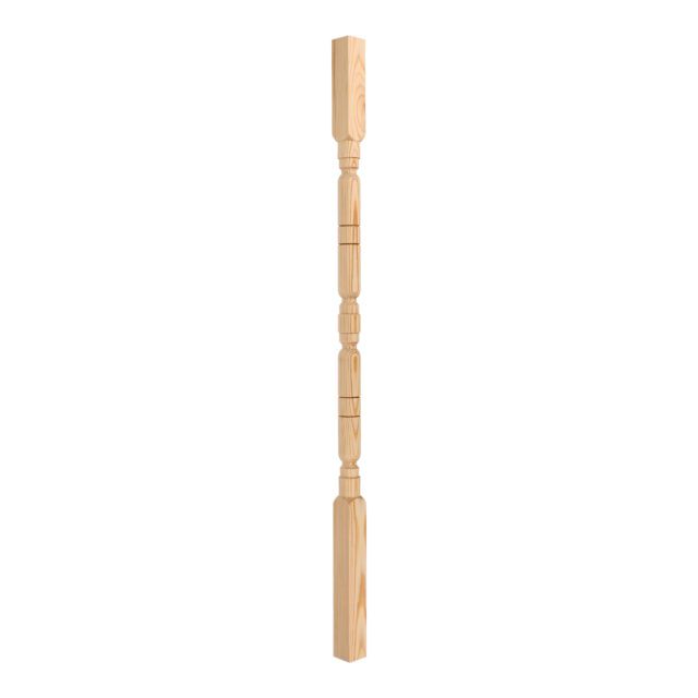 Haverhill Road London-SW120HD - Matching wooden turned spindle for staircase.