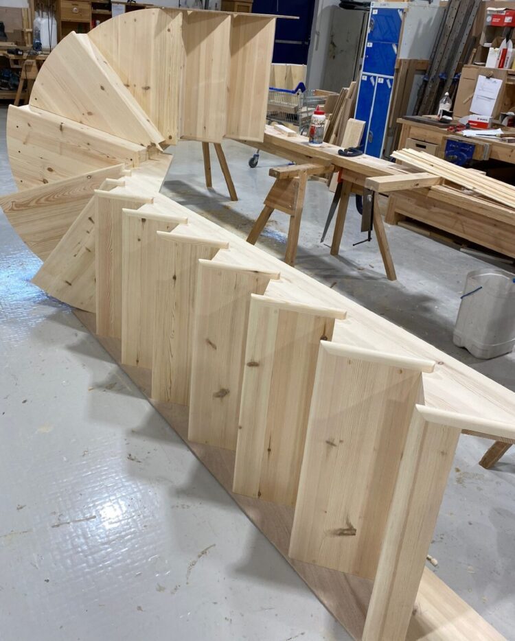 Staircase fitting can be as easy as laying a laminate floor and can be done easily by a competent DIY enthusiast