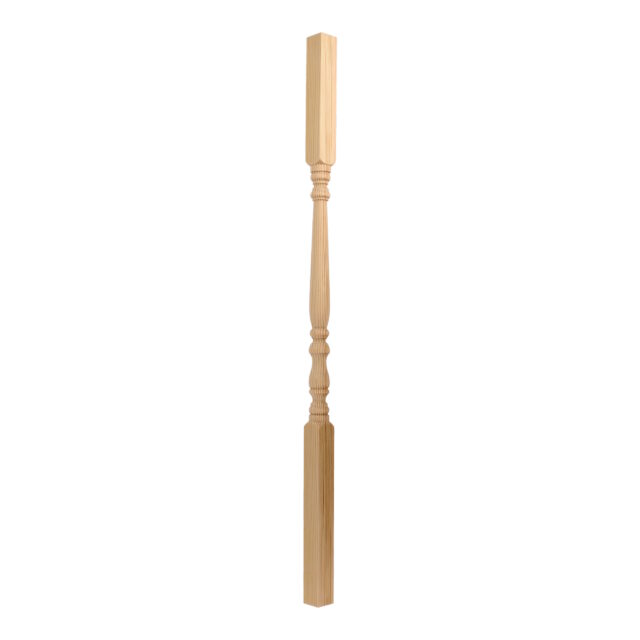 Links Way Rickmansworth-WD33RH - Matching wooden turned spindle for staircase.