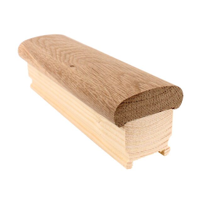 Brook Close London-SW209LP - Matching wooden staircase handrail.