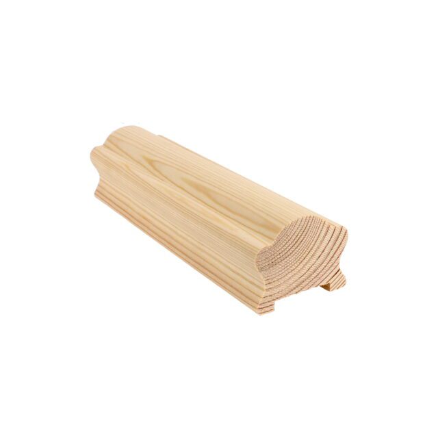 Campbell Road London-E176RR - Matching wooden staircase handrail.