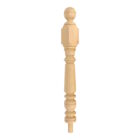 Dundonald Road London-NW103HP - Matching wooden newel post for staircase.