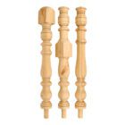 Hainault Road London-E111EH - Matching wooden newel post for staircase.