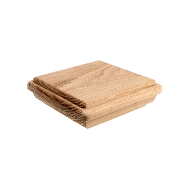 Highdown Worcester Park-KT47JA - Matching wooden newel cap for staircase.