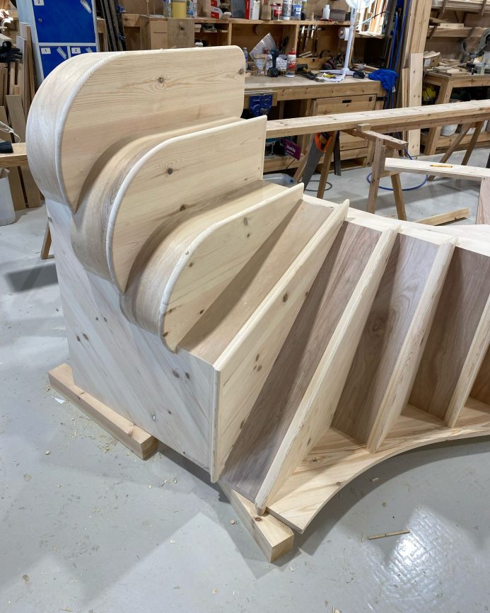 How do you maintain timber stairs?
