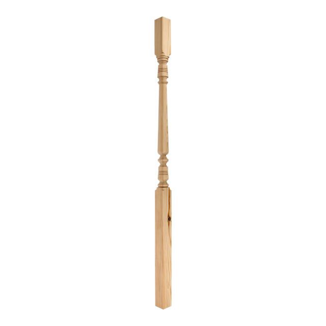 Lightcliffe Road London-N135HD - Matching wooden turned spindle for staircase.
