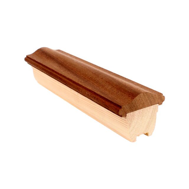 Lincoln Road London-E78QN - Matching wooden staircase handrail.