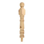 Loveday Road London-W139JU - Matching wooden newel post for staircase.