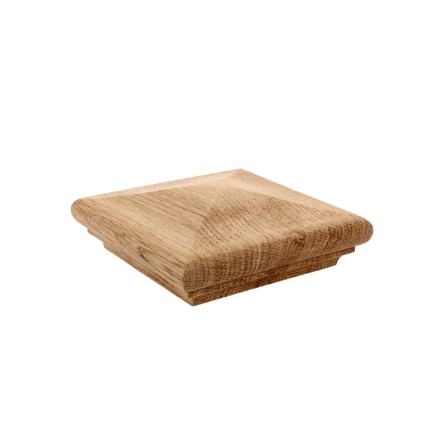 Meadway Enfield-EN36NX - Matching wooden newel cap for staircase.