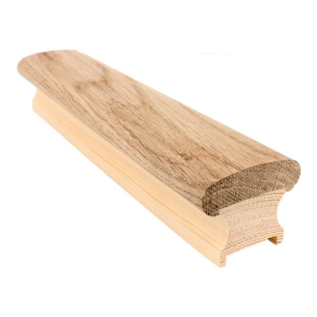Millmark Grove London-SE146RQ - Matching wooden staircase handrail.
