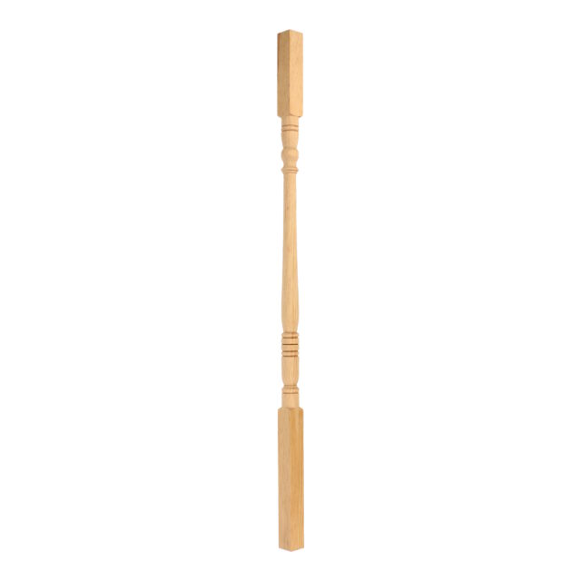 Pavilion Road Worthing-BN147EG - Matching wooden turned spindle for staircase.