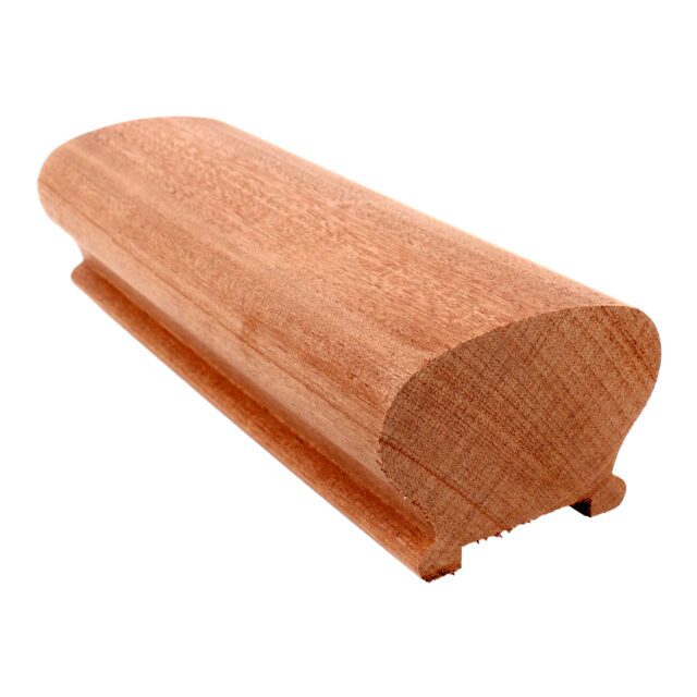 Pennard Road London-W128DW - Matching wooden staircase handrail.