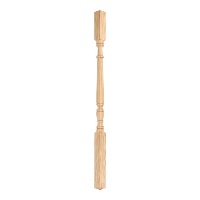 Pennard Road London-W128DW - Matching wooden turned spindle for staircase.