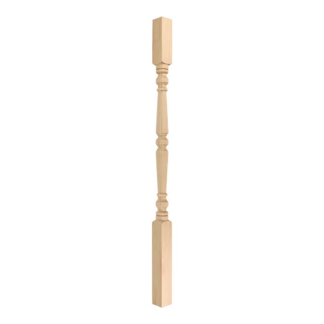 Private Road Enfield-EN12EH - Matching wooden turned spindle for staircase.