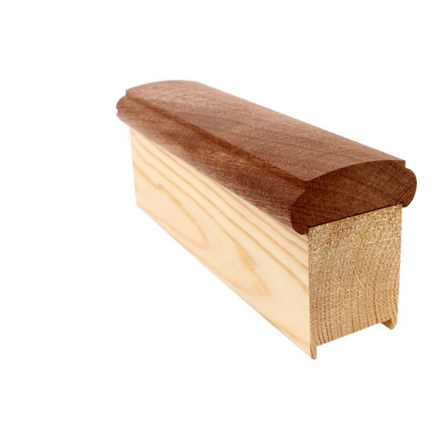 St Fillans Road London-SE61DG - Matching wooden staircase handrail.