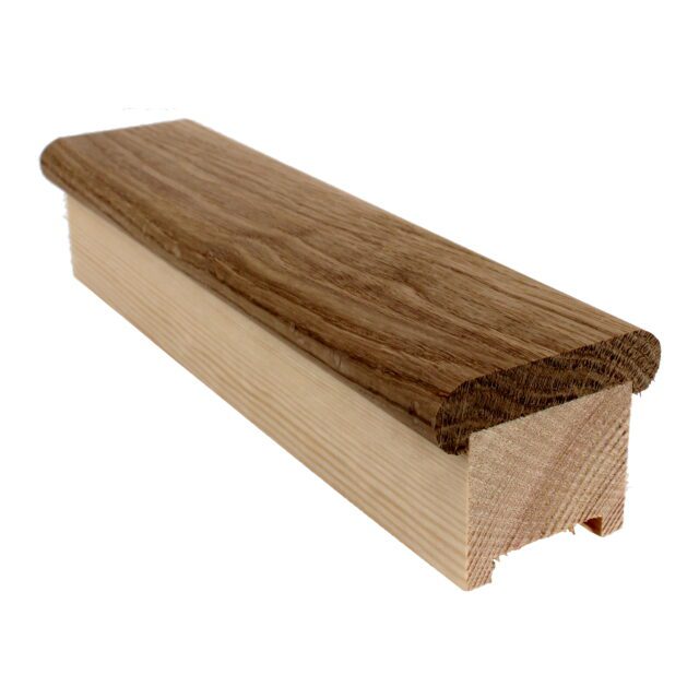 Upper Elmers End Beckenham-BR33HF - Matching wooden staircase handrail.