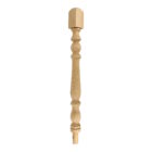 Westerfield Road London-N155LD - Matching wooden newel post for staircase.