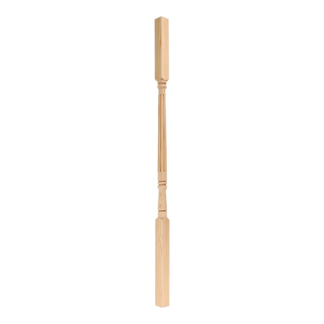 Wyndrell Close Dunmow-CM61FJ - Matching wooden turned spindle for staircase.