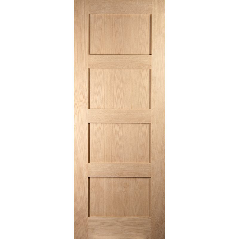 White Oak 4 Panel