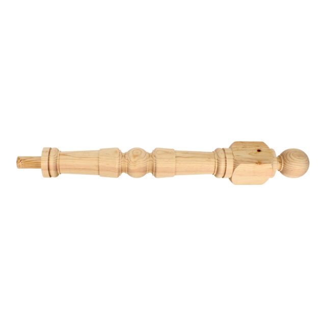 Brodie Road Enfield-EN20EZ - Matching wooden newel post for staircase.
