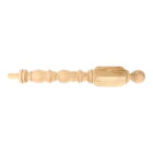Denton Street London-SW182JR - Matching wooden newel post for staircase.