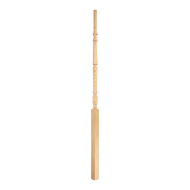 Gayford Road London-W129BN - Matching wooden turned spindle for staircase.