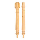 Church Road London-W73BD - Matching wooden newel post for staircase.