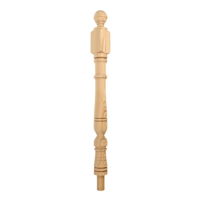 Falkland Road Barnet-EN54LG - Matching wooden newel post for staircase.