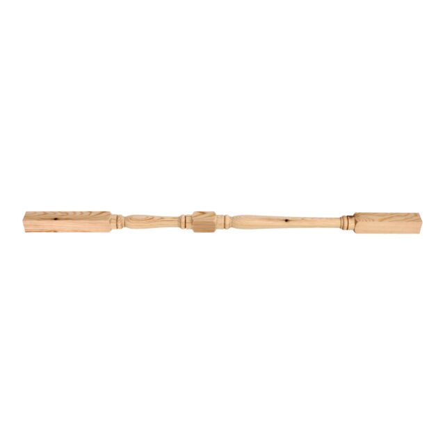 Highlever Road London-W106PR - Matching wooden turned spindle for staircase.