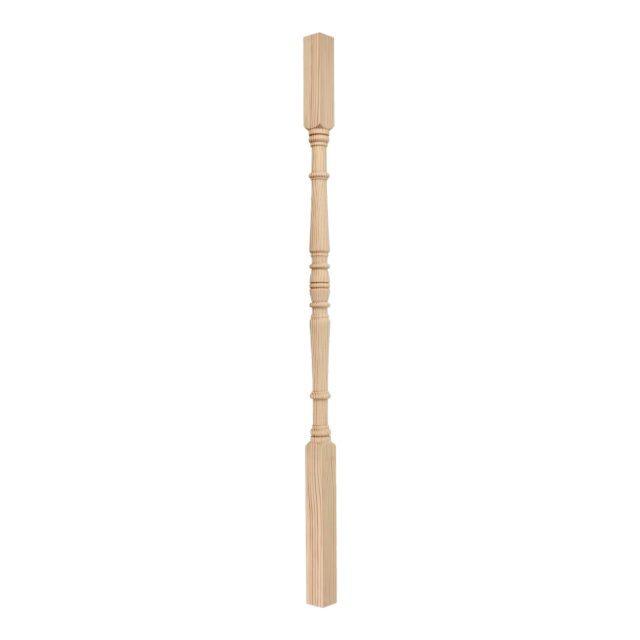 Rainham Road London-NW105DJ - Matching wooden turned spindle for staircase.