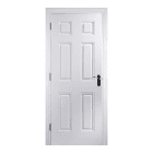 6 Panel Smooth - Factory Fitted "Fire Check" Doorset Builder