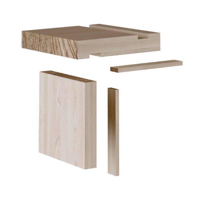 Pine Internal Door Frame Set with Stops-32x140x2200