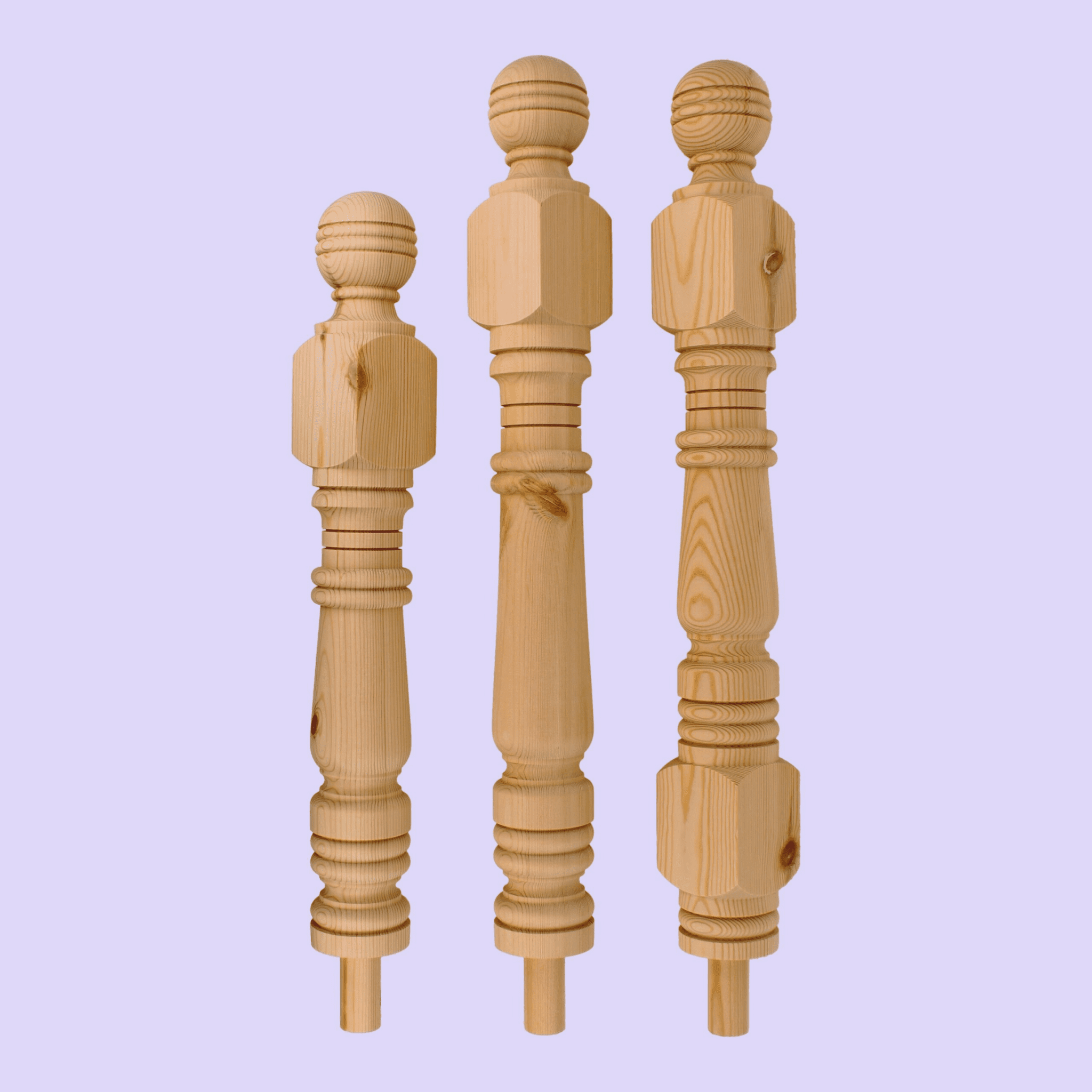 How high should a newel post be above the handrail?